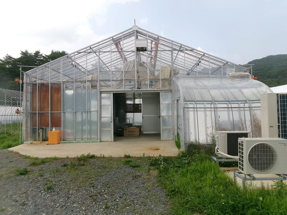 キノコ類生産を計画している施設