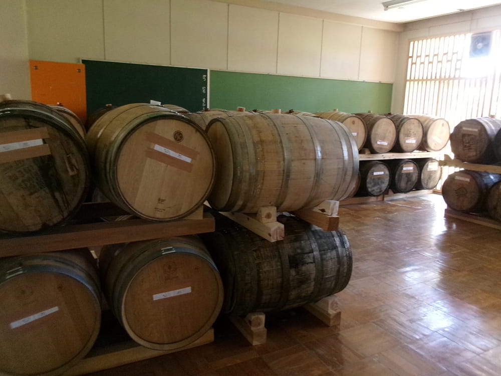 貯蔵中のウイスキー(2025.7)