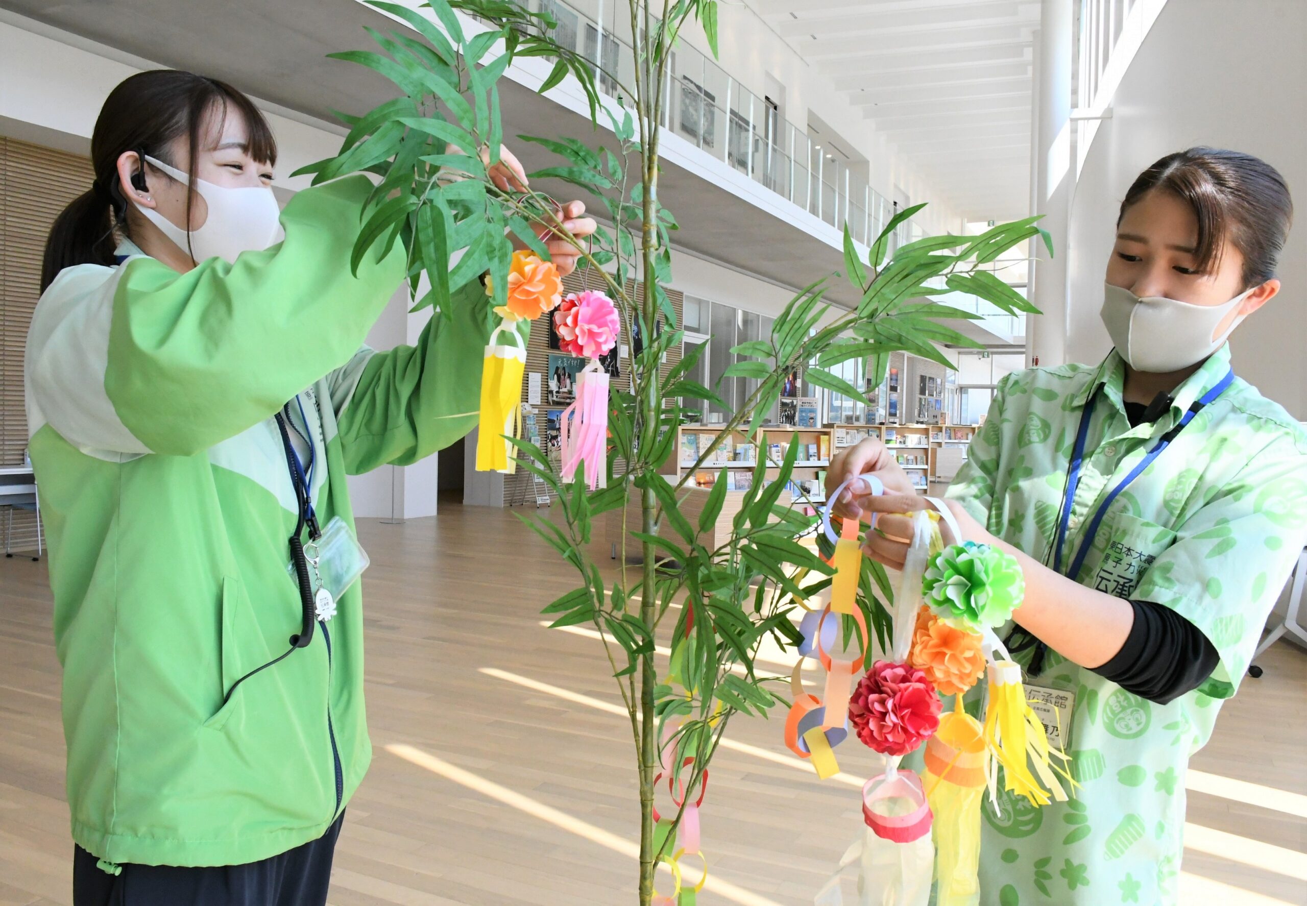 双葉町の竹で 七夕 イベント ６月１６日から 東日本大震災 原子力災害伝承館