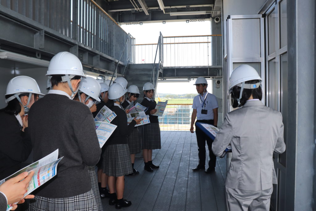 相馬高校が地域理解学習ツアー