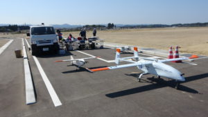 固定翼無人航空機の公開実証試験（テラ・ラボ）1