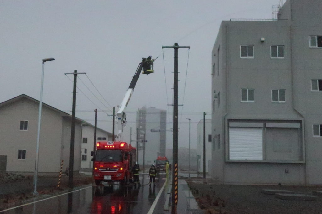 相馬地方広域消防地震対策計画に基づく消防訓練;